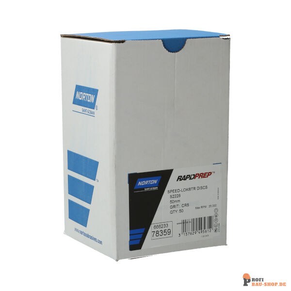 nortonschleifmittel/NORTON_schleifmittel_66623378359 Surface Blending Discs with attachment Rapid Prep Regular Flex-50.8x0.00 CRS_139562